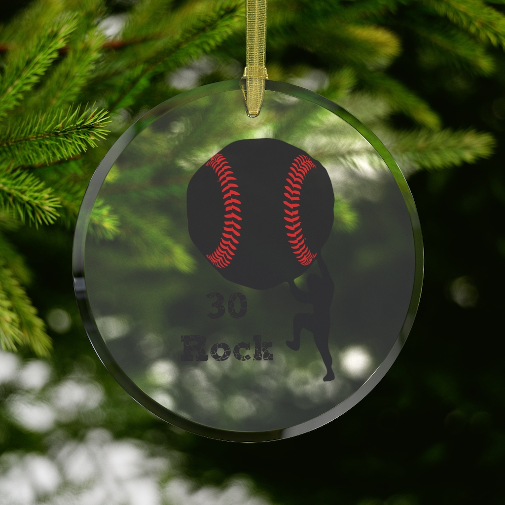 D1S 30 Rock Glass Ornament - Image 3